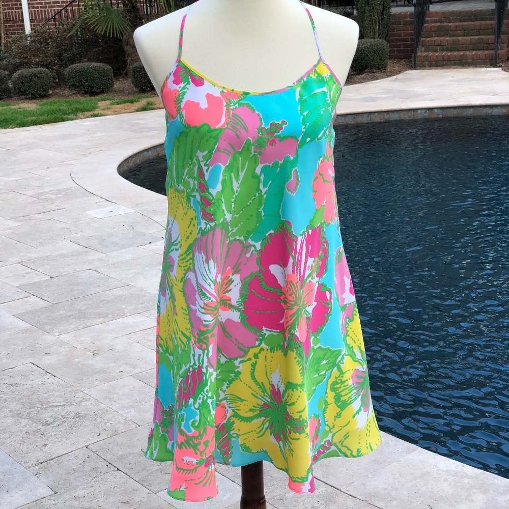 NWT Lilly Pulitzer Maisy Dress Shorely Blue